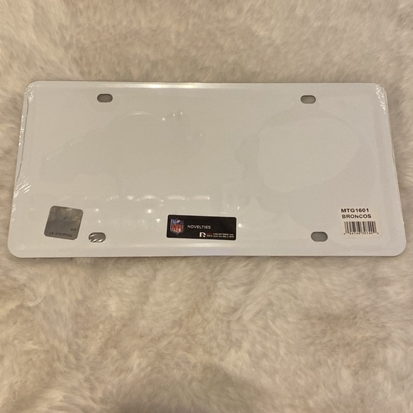 Denver broncos nfl football team logo metal license plate novelty plate - Picture 4 of 6